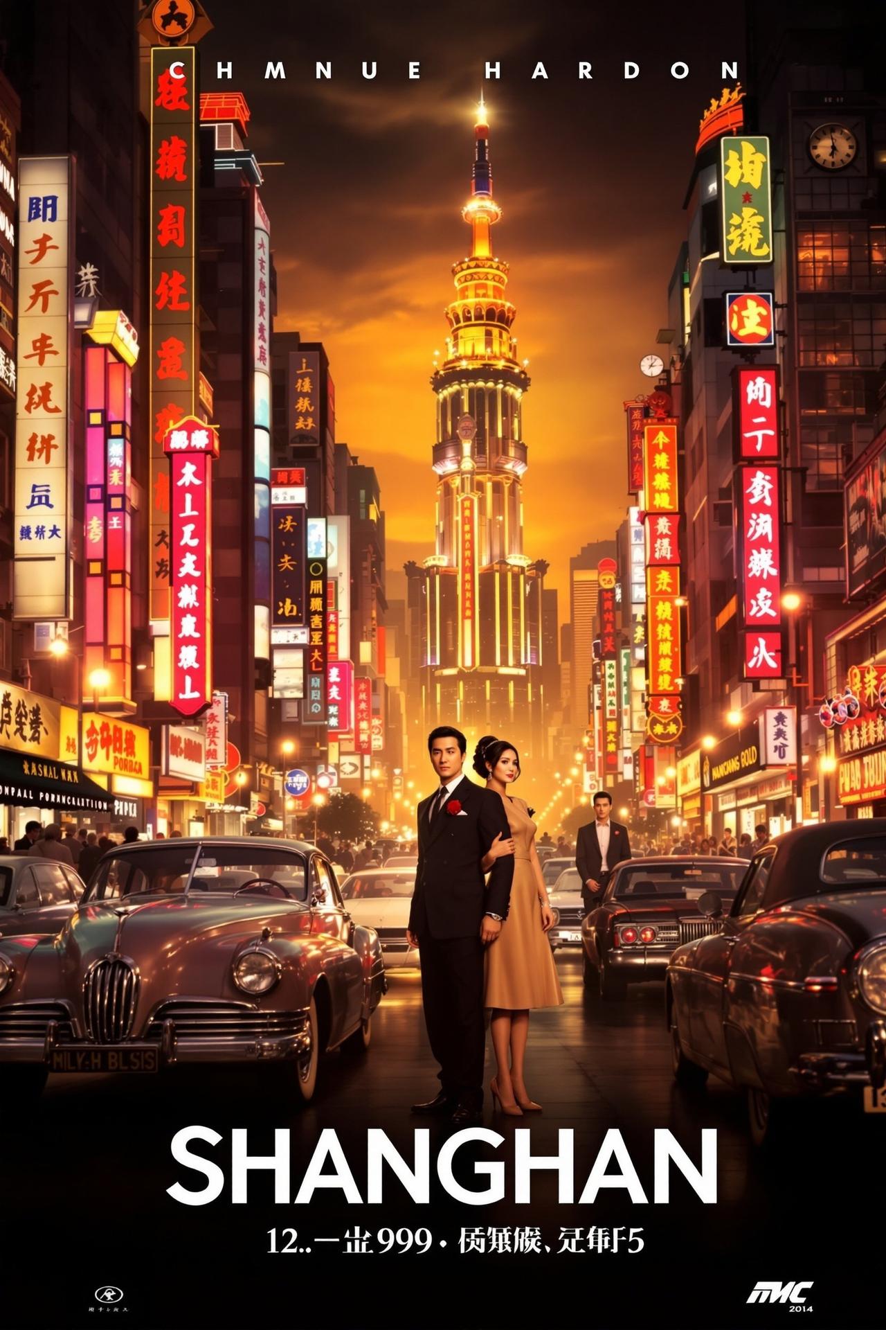 繁花(2023) 剧情影视海报 - 导演王家卫 - 西瓜影视